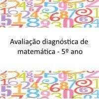 Prova diagnóstica de Matemática - 5º ano