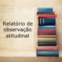 relatorio de observacao atitudinal