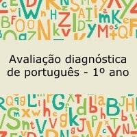 Avaliação diagnóstica de português - 1º ano