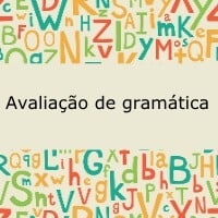 Prova de gramática