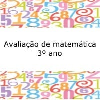 Avaliação de matemática - 3º ano