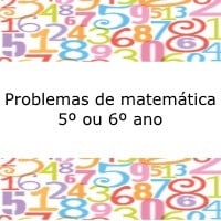 Problemas de matemática - 5º ou 6º ano