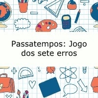 Passatempo: Jogo dos sete erros