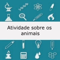 Atividade sobre os animais