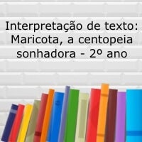 Interpretação de texto: Maricota, a centopeia sonhadora - 2º ano