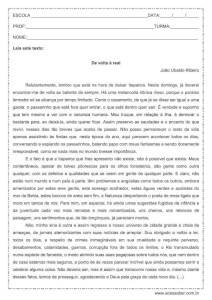 interpretação de texto ensino médio