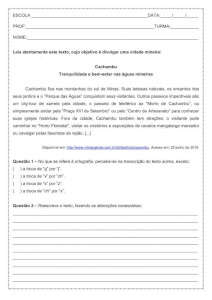 Atividade de português: Ortografia - 9º ano
