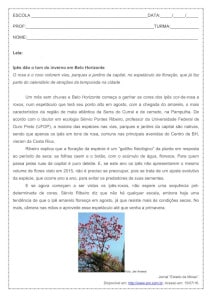 Atividade de língua portuguesa: Concordância "A maioria de" - 9º ano