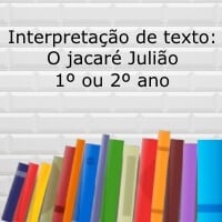 Interpretação de texto: O jacaré Julião - 1º ou 2º ano