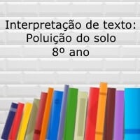 Interpretação de texto: Poluição do solo - 8º ano
