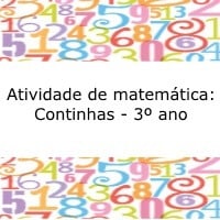 Atividade de matemática: Continhas - 3º ano