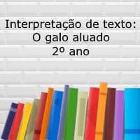 Interpretação de texto: O galo aluado - 2º ano