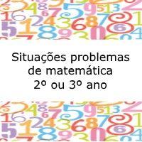 Problemas de matemática - 2º ou 3º ano